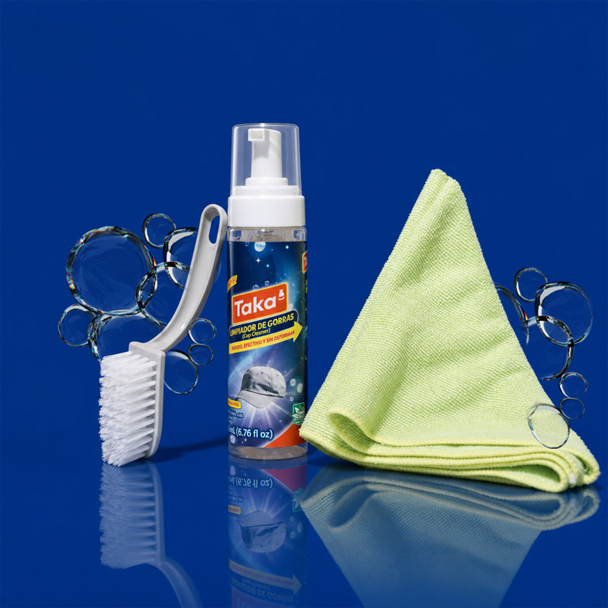 Kit para la limpieza de gorras