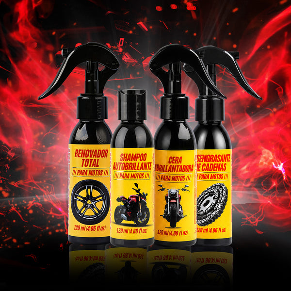 KiT para limpieza de Motos